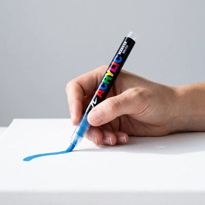 Acrylic Markers - Flexibele Brush Tip in Veel Kleuren