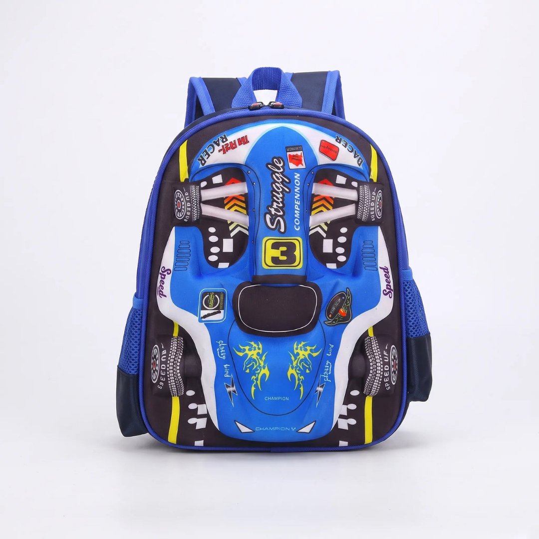 Schooltas - 3D Raceauto Design