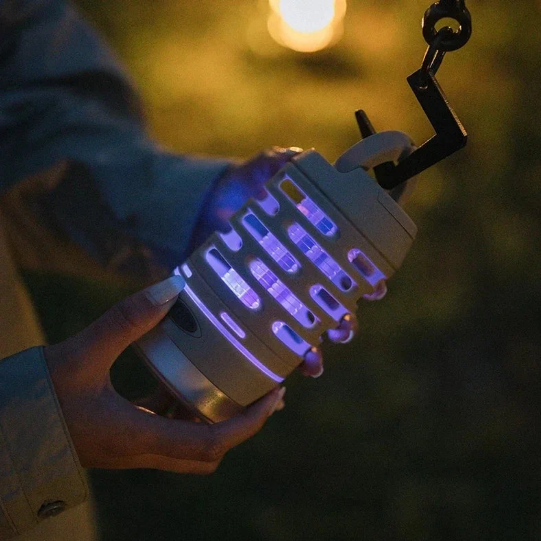 Muggenlamp - draagbaar met LED en USB-oplaadbaar
