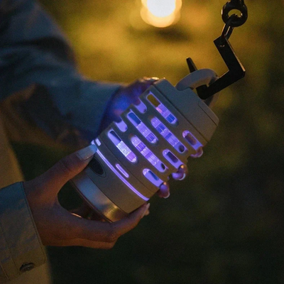 Muggenlamp - draagbaar met LED en USB-oplaadbaar