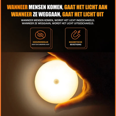 LED Lamp - Draadloze Lamp met Bewegingssensor