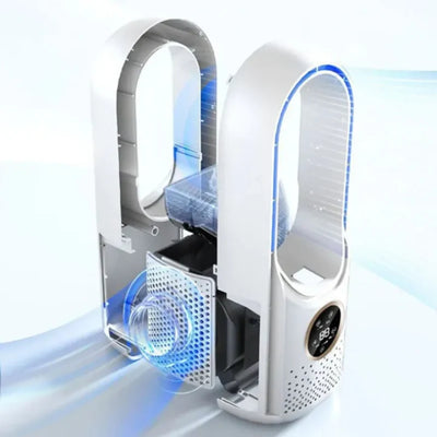 Draagbare 3-in-1 Airco - Stille Mobiele Luchtkoeler