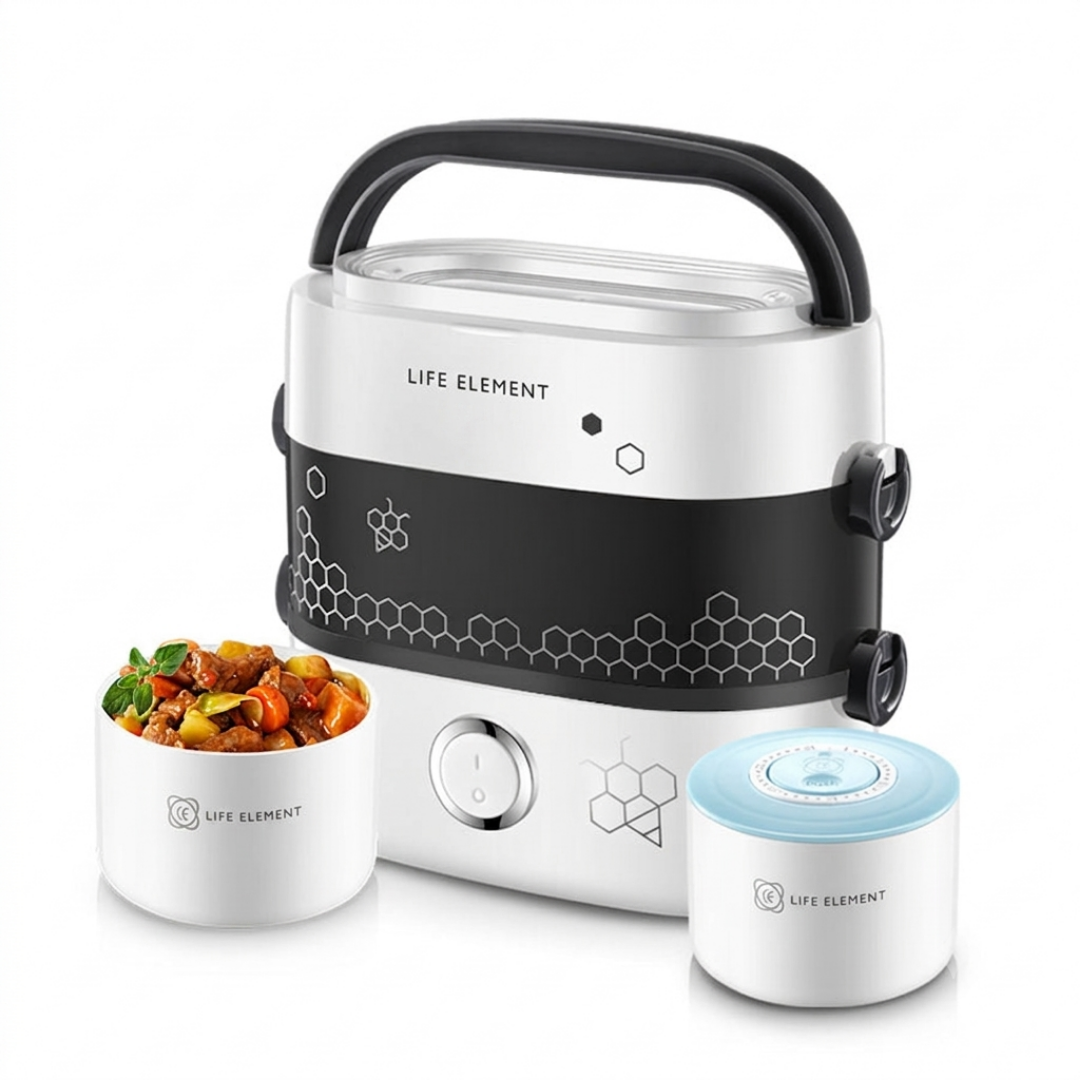 Elektrische lunchbox - verwarming met stoomfunctie