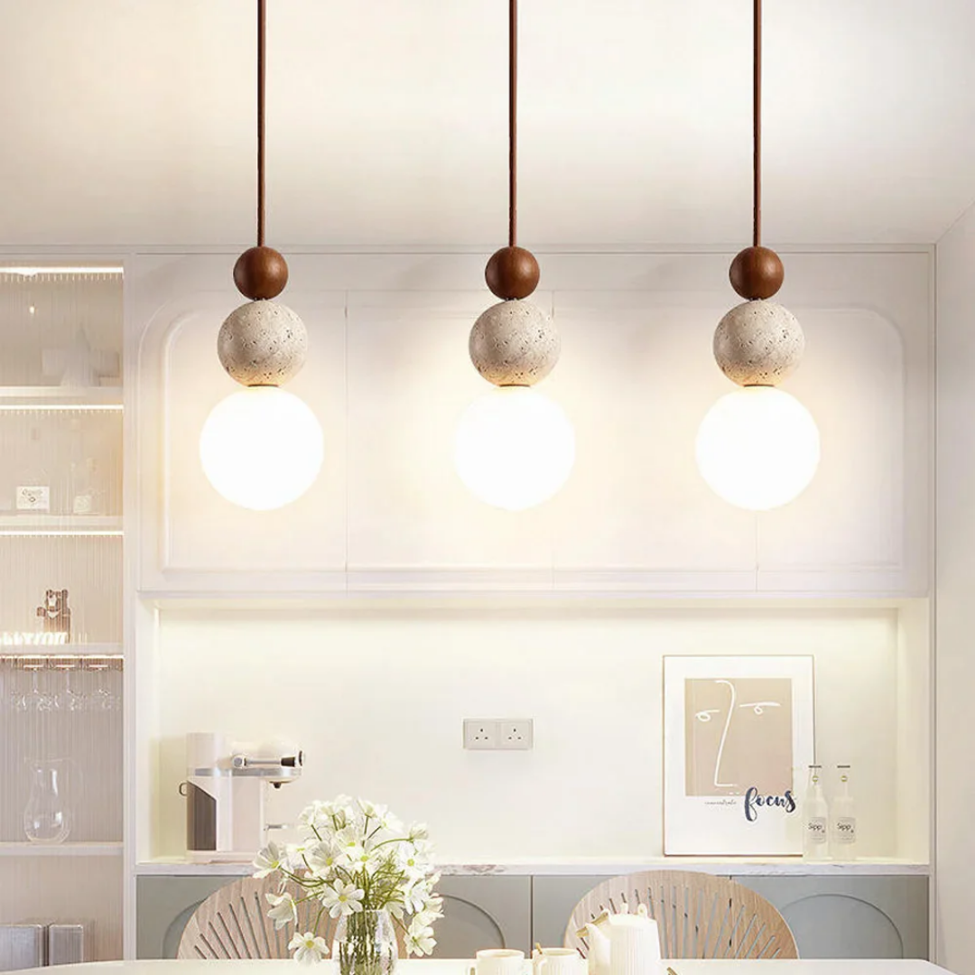 Hanglamp - Wabi Sabi Travertin Design