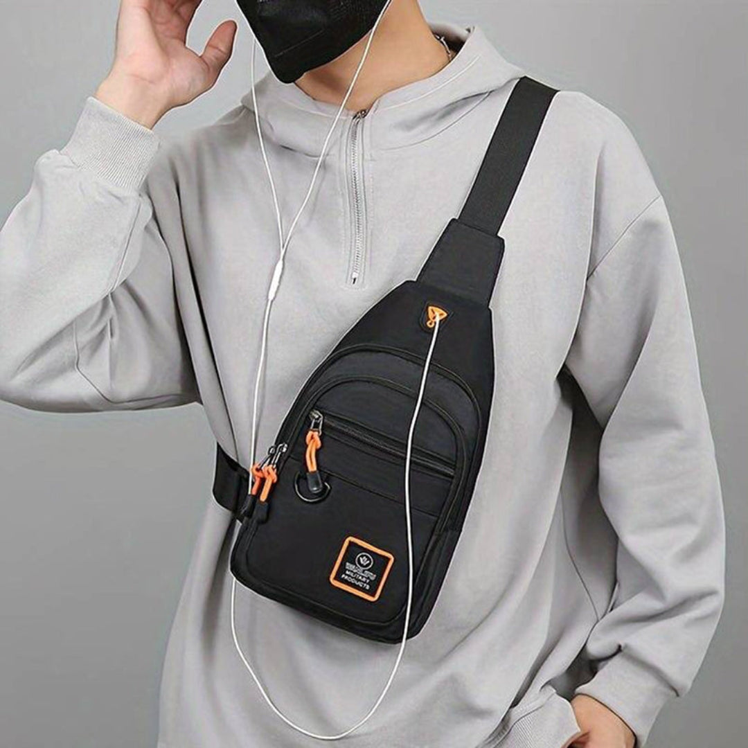 Schoudertas - waterdichte crossbody met meerdere vakken
