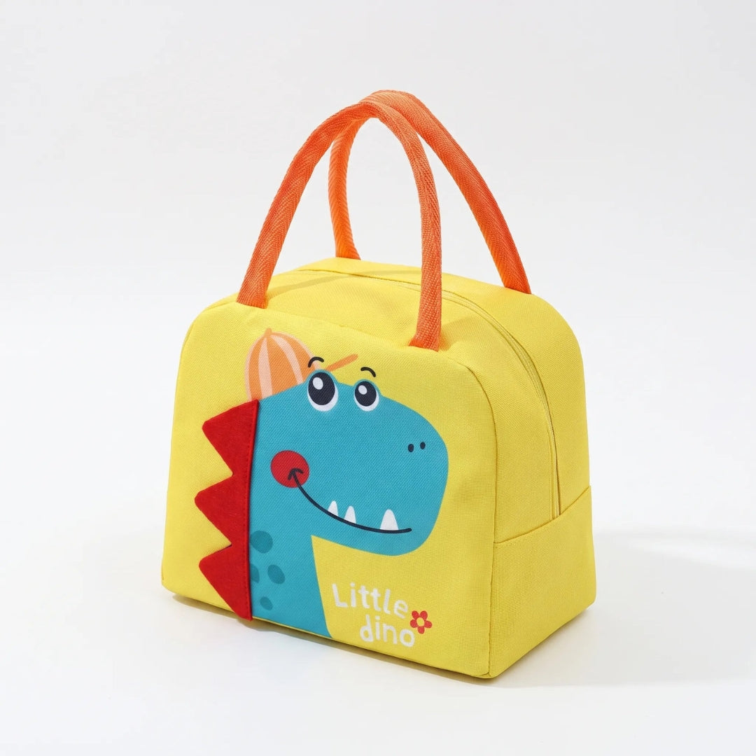 Lunchtas - Geïsoleerd Model met Speelse Dierenprint