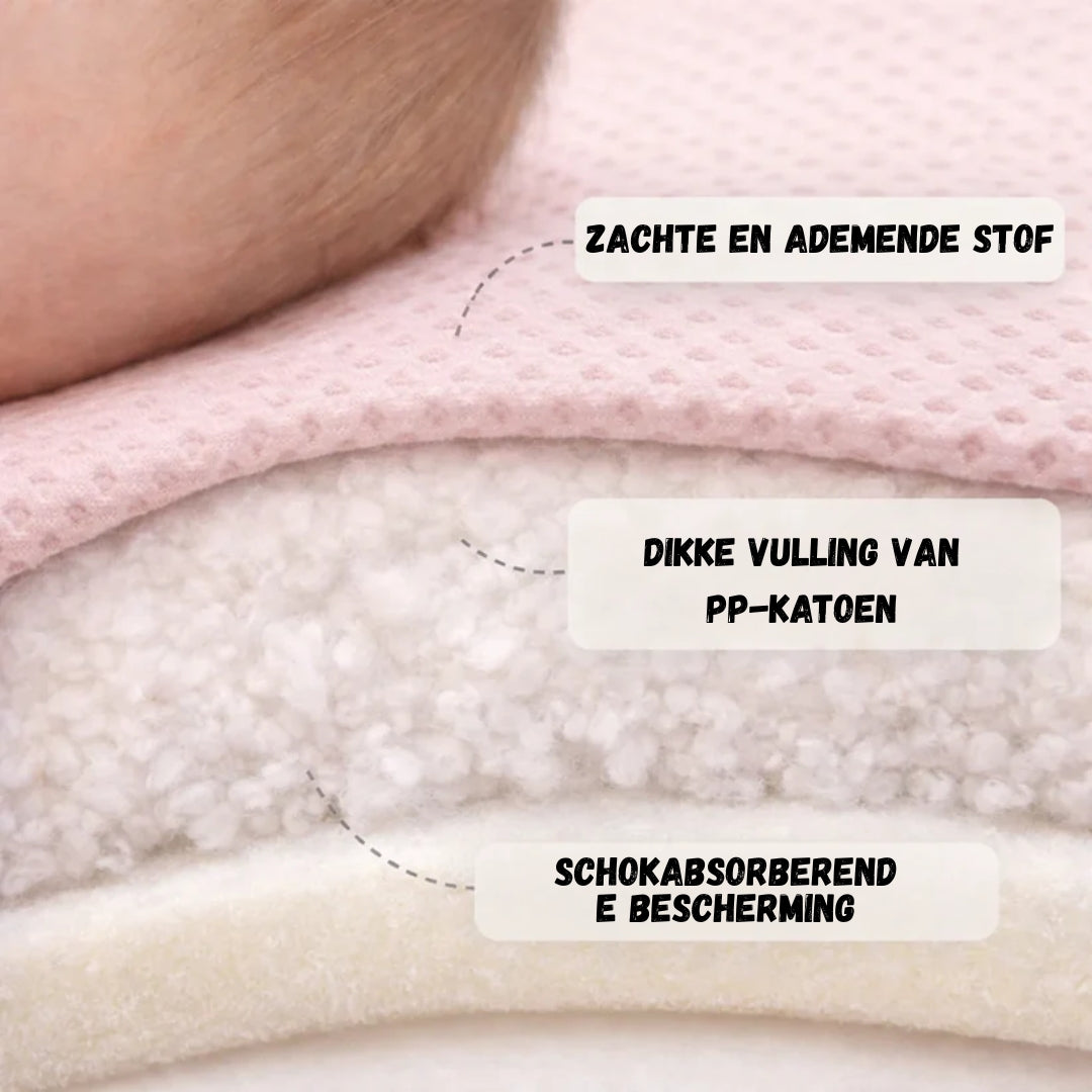 Kind Bescherming - Veilig Hoofdkussen voor Baby's Eerste Stapjes - BabyGuard