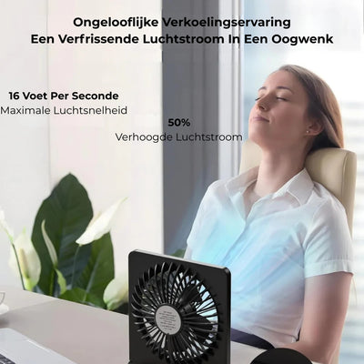 USB Ventilator - Stille Bureauventilator Met Krachtige Koeling