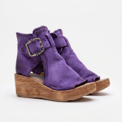 Sandalen Dames - Plateau Sleehak