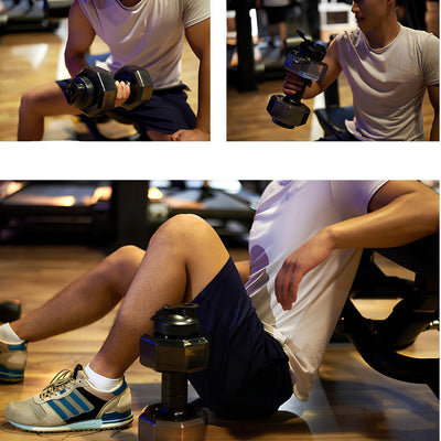 Dumbbell Drinkfles - Sportfles Met Halterontwerp