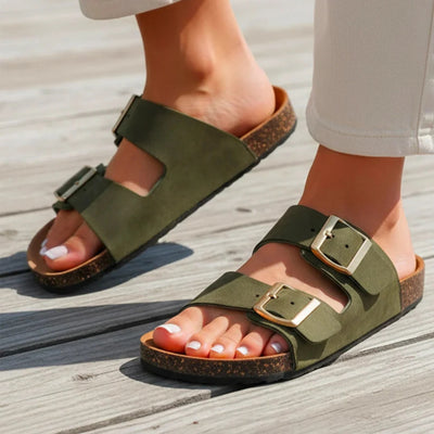 Komfortable Sandaler med Dobbelt Spænde