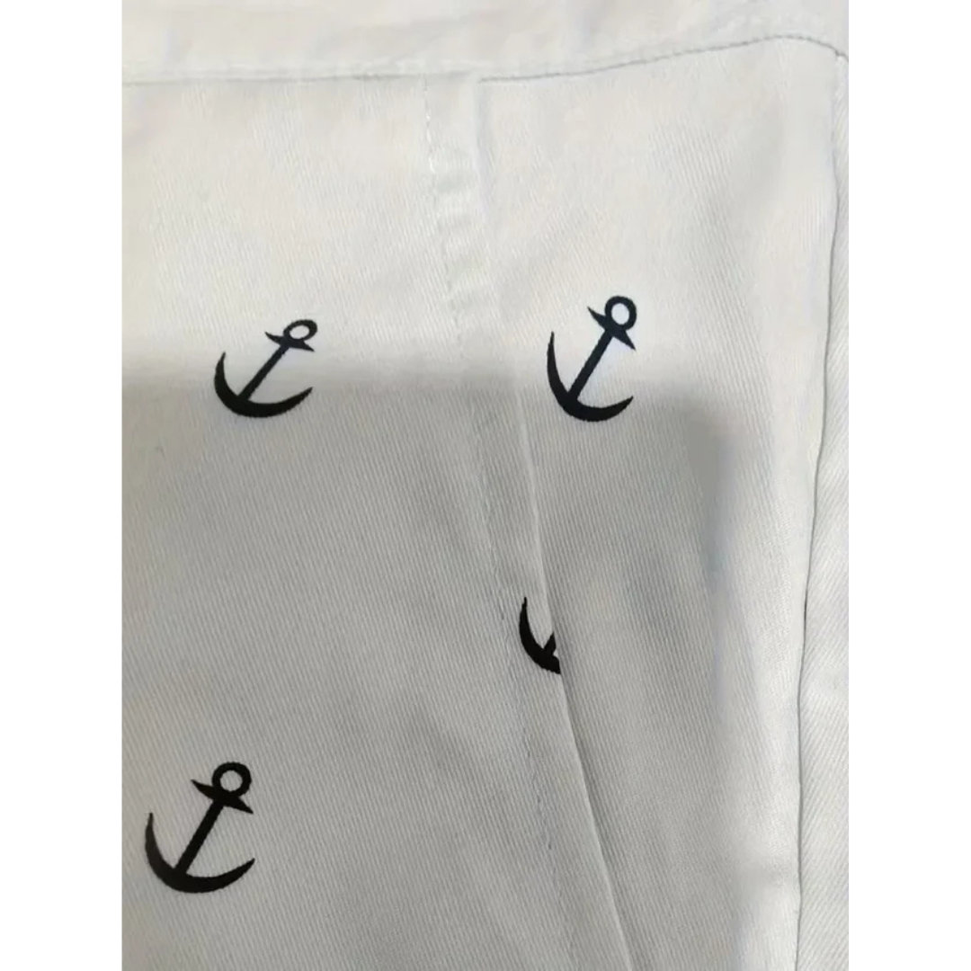 Shorts met ankerpatroon voor de zomer - Marvello