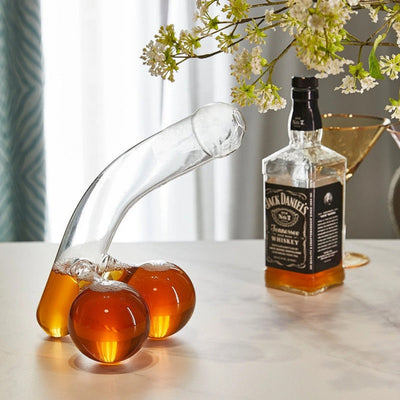 Whiskey/Wijn Karaf - Unieke Glazen Karaf - ProostMoment