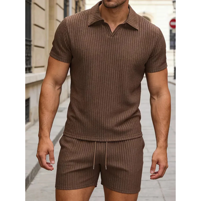 Zomer Set met Polo en Shorts - Aerion