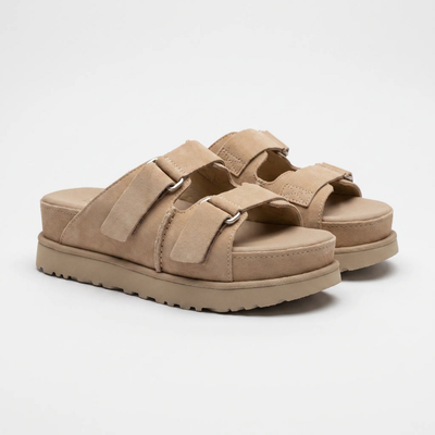 Comfortabele Platform Instap Sandalen