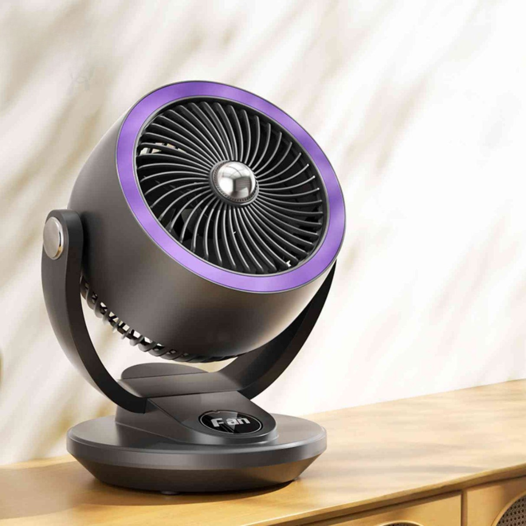 Ventilator - Stille Mini Ventilator met Krachtige Luchtcirculatie - Airstream