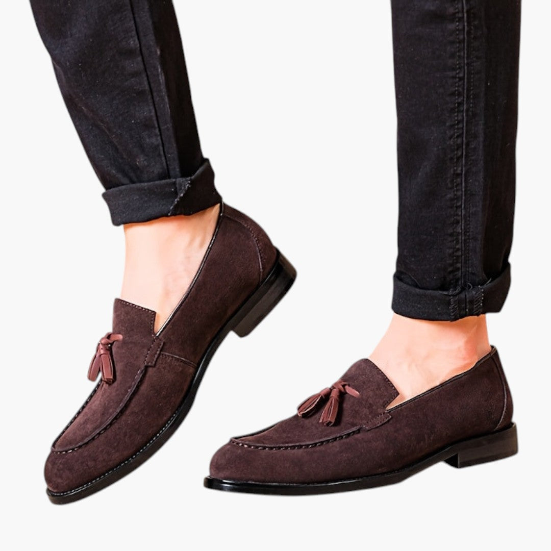 Heren Loafers - Instappers met Kwastje en Rubberen Zool