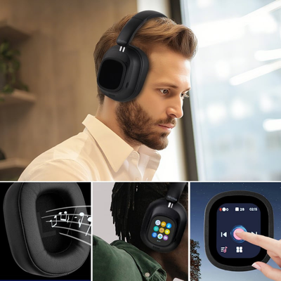 AI Sound Pro - Draadloze Bluetooth Koptelefoon Met AI Vertaler