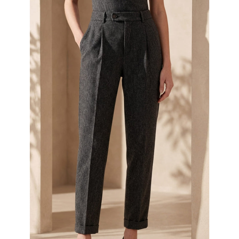 Pantalon - Hoge Taille Winterbroek - Veloura