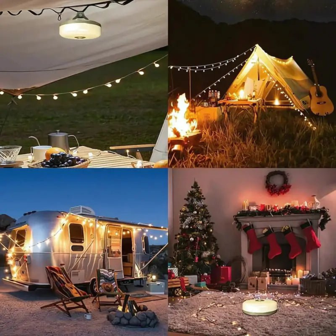 Camping Lamp - 4-in-1 Uitschuifbare Verlichting voor Outdoor Avonturen - CampGlow