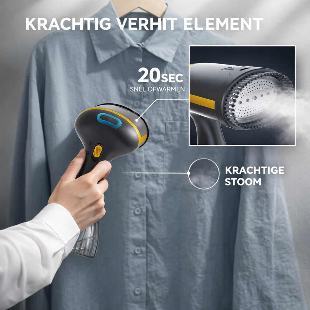 Kledingstomer - Krachtige Stoomreiniger Voor Kreukvrije Kleding