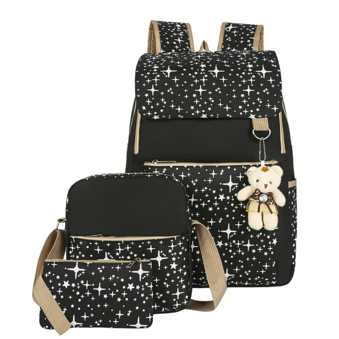 Complete 3-Delige Schooltas Set Voor School