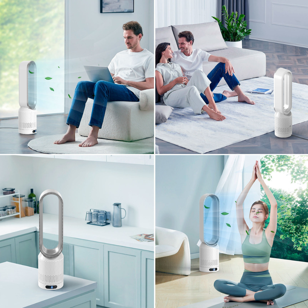 Ventilátor – Légkeverő csendes légáramlással – AeroSilent