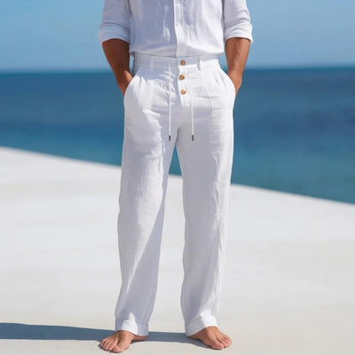 Linnen pantalon - Luchtige Heren Zomerbroek