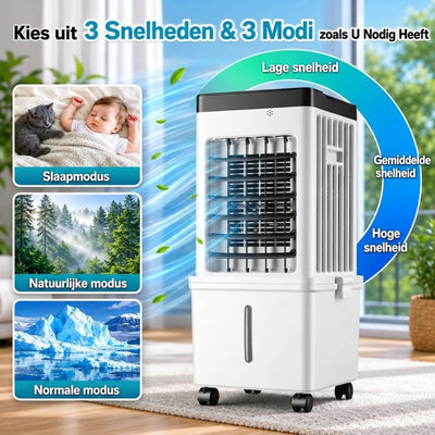 Draagbare airconditioner - Mobiele Koeling Zonder Installatie