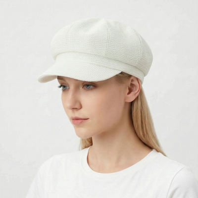Geweven Zomerse Baret - Milly