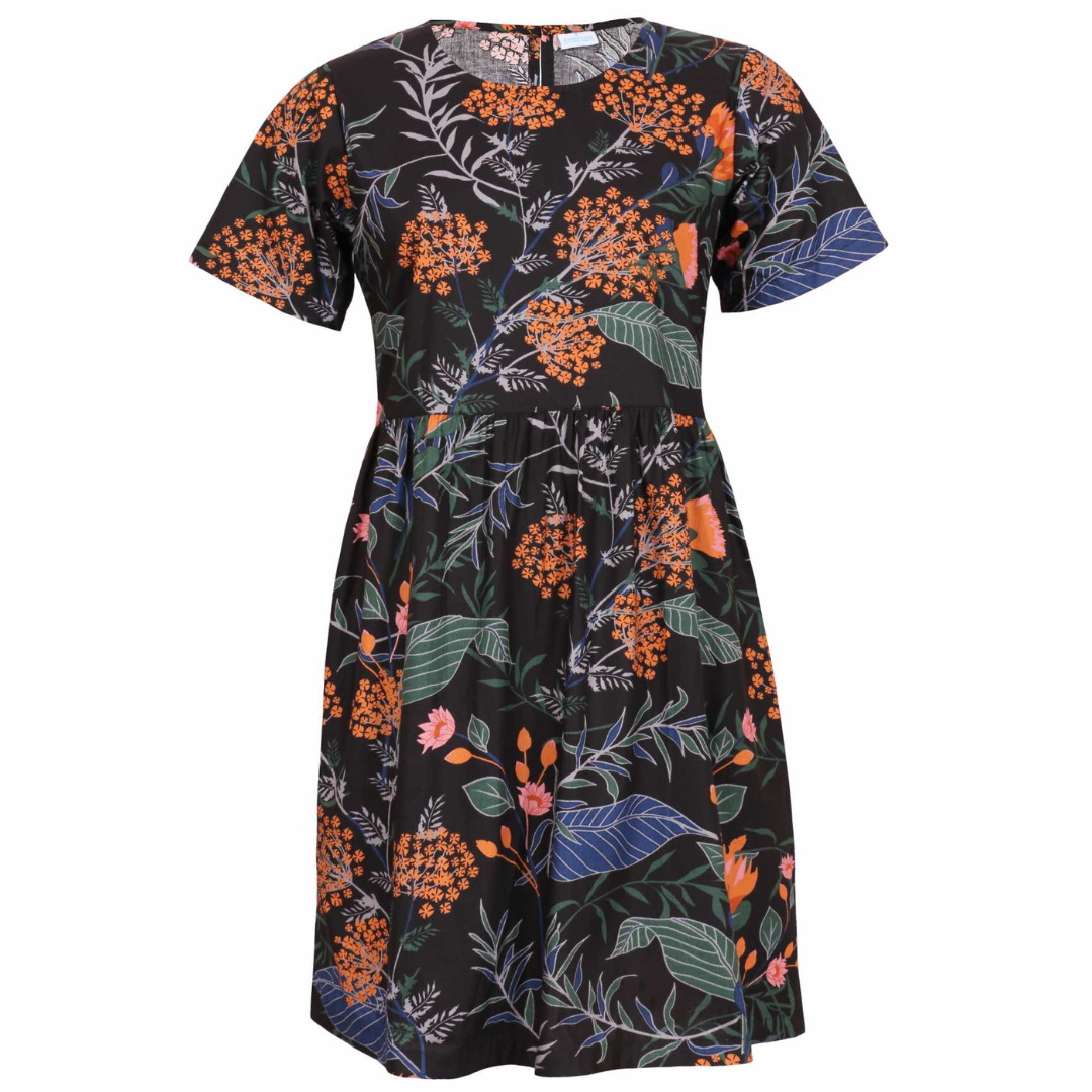 Zomerjurk - Botanische Jurk met Zakken - Florenza