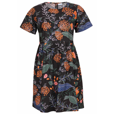 Zomerjurk - Botanische Jurk met Zakken - Florenza