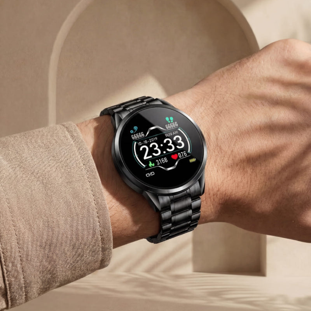 Smartwatch - Klassiek Design met Slimme Technologie - Chronex