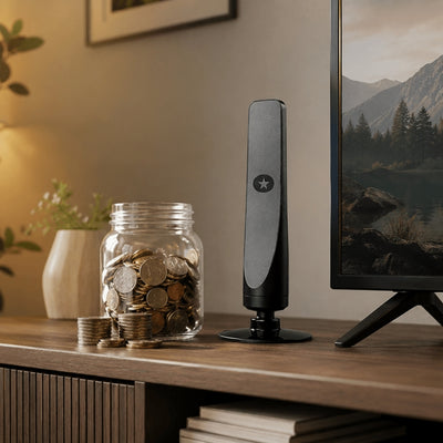 DVB-T2 HD Antenne - Met Versterker voor Haarscherpe Ontvangst