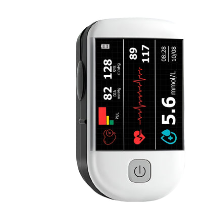 Pulsoxymeter - Compacte Zuurstofmeter met OLED Scherm - VitaScan