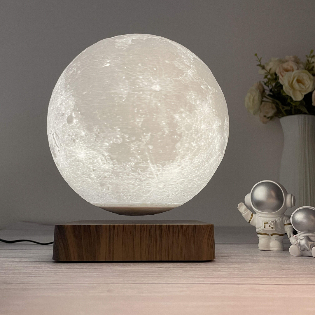 Zwevende Maan Nachtlamp - Magnetische 3D Sfeerverlichting