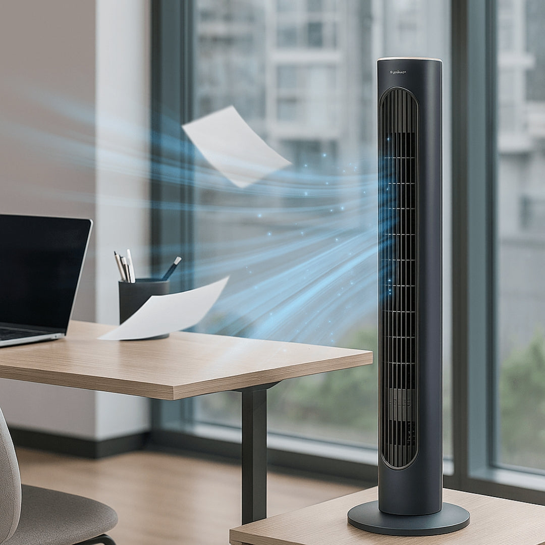 Mobiele airconditioner - krachtige torenventilator voor thuis en kantoor