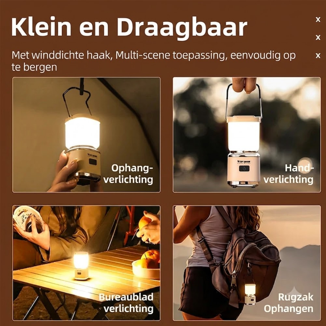 Muggenlamp - draagbaar met stil ontwerp