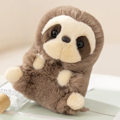 Pluche Knuffeldier - Schattige Luiaard Knuffel