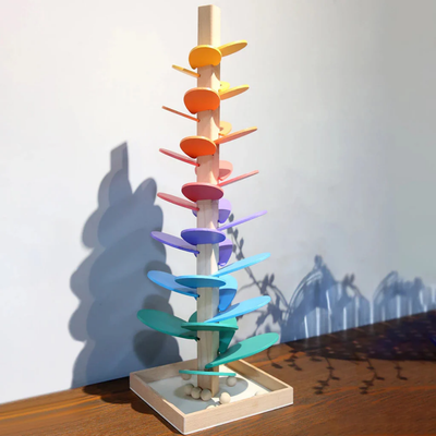 Interactieve Regenboog - Muzikale Knikkerboom voor Kinderen