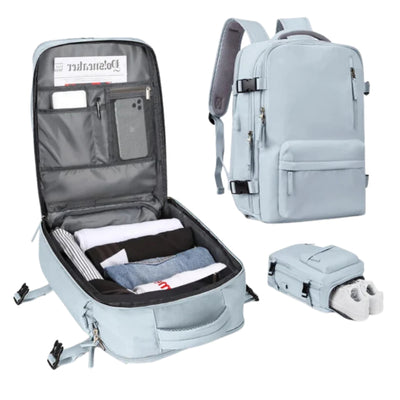 Reisrugzak - Waterdichte Rugzak met USB Poort 35L