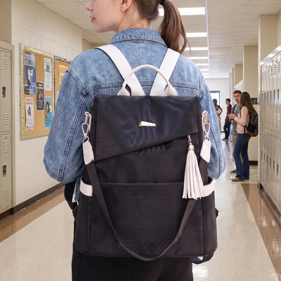 Schooltas - 2-in-1 Met Schoudertas