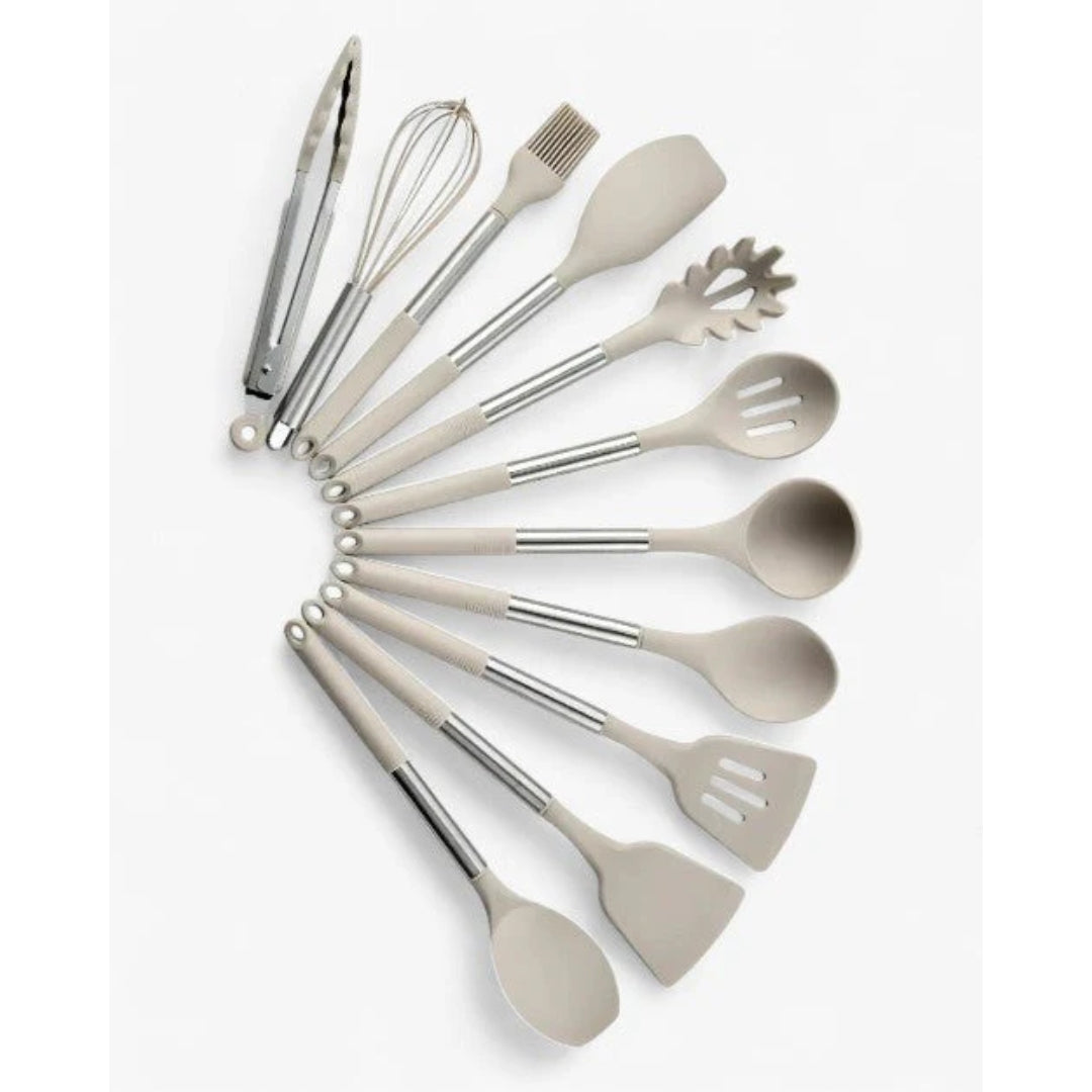 Keukengerei Set - Complete Siliconen Kookset met Houder - NordicChef