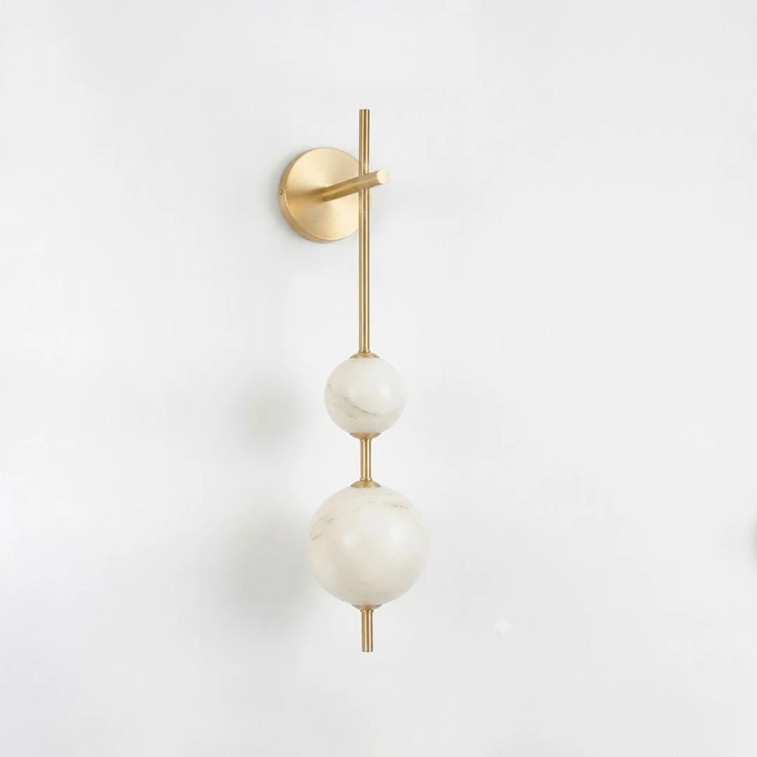 MYHOME® - Verticale Alabaster Zuil Wandlamp