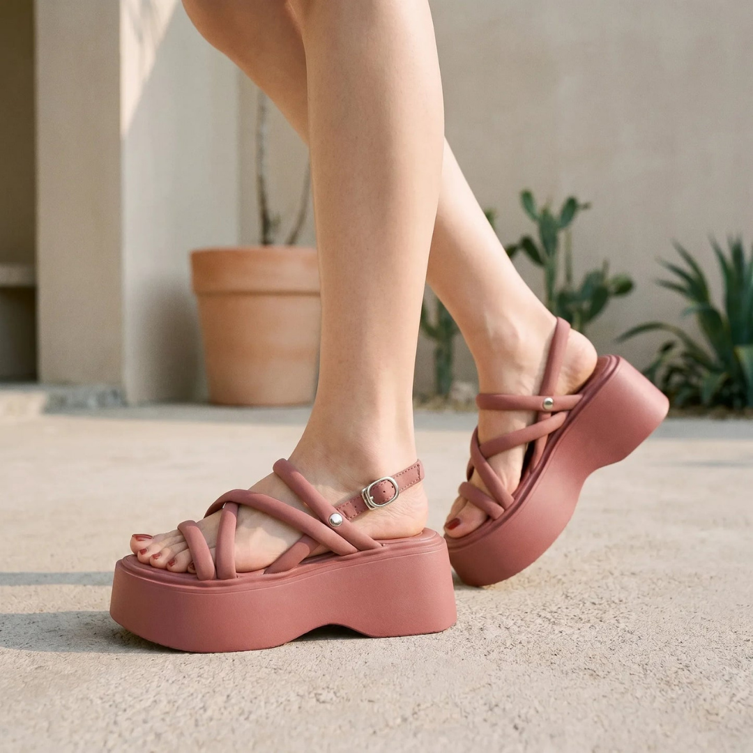 Platform Gladiator-Stijl Sandalen