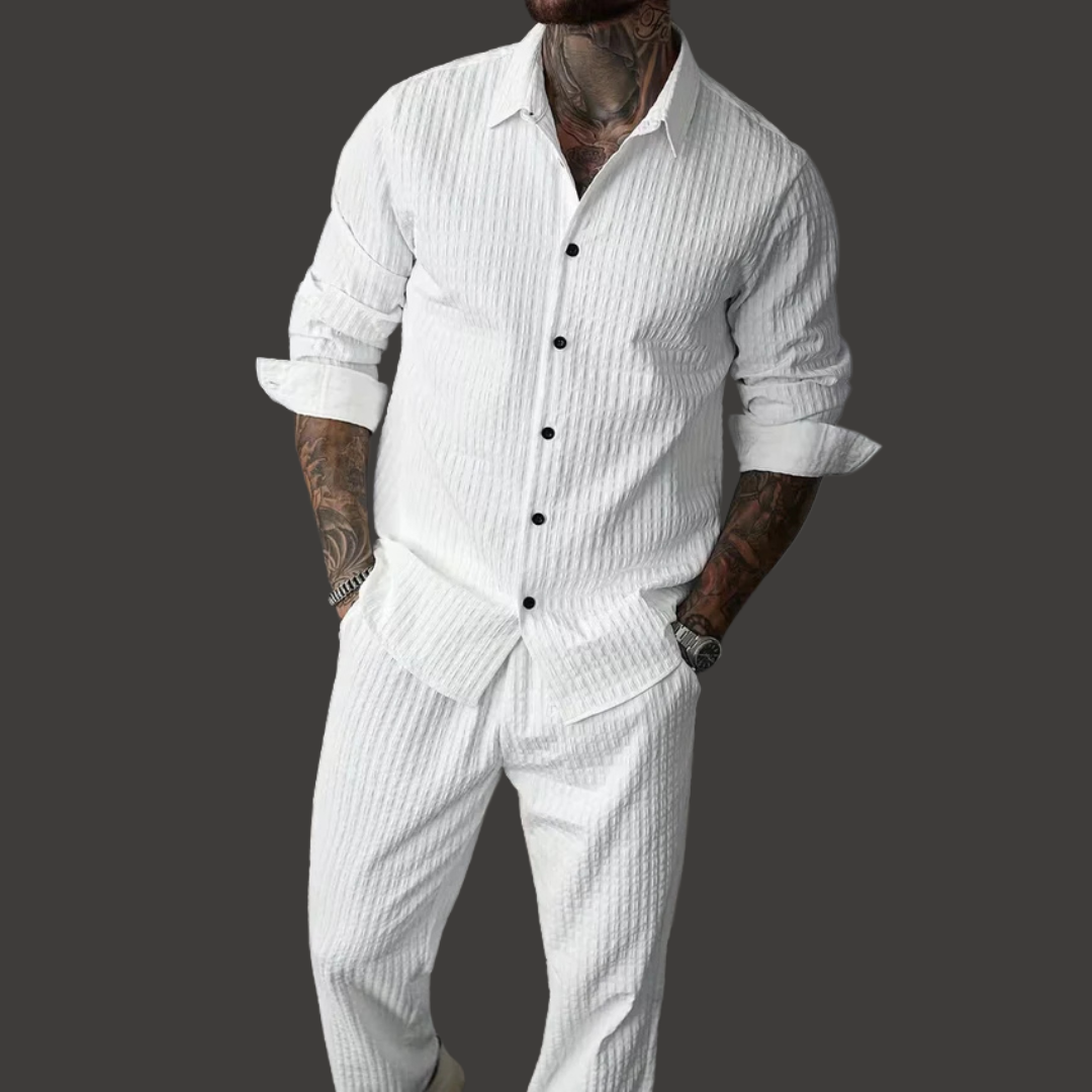 Casual Zomer Set met Lange Mouwen - Veyron
