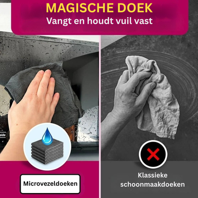 Microvezel doeken - XXL Streeploos Reinigingsdoeken