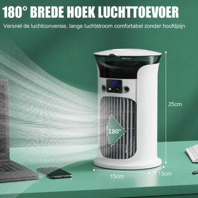 Mobiele Airconditioner - 4-in-1 Draagbare Luchtkoeler