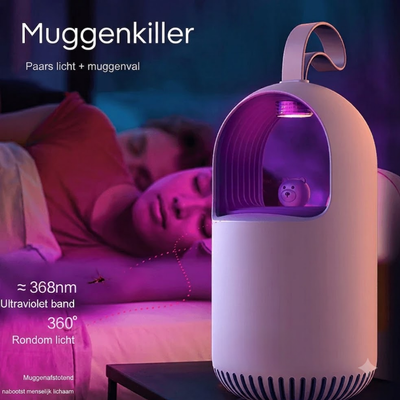 Muggenlamp - UV-licht met stille werking | USB oplader