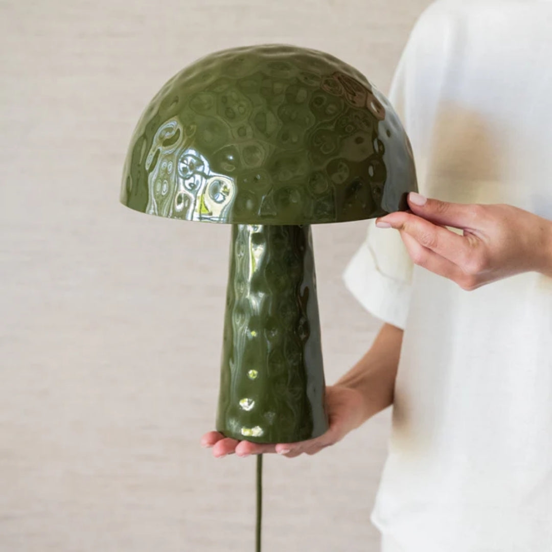 Mushroom Lamp - Olijfgroene Design Tafellamp
